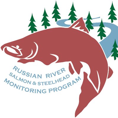 Russian River Salmon and Steelhead MOnitoring Program logo